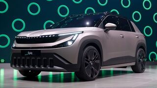 Nur als Studie gezeigt wird der SUV Skoda Epiq.