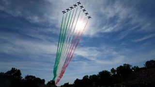 Emotionen sind Programm beim Italien-Rennen.