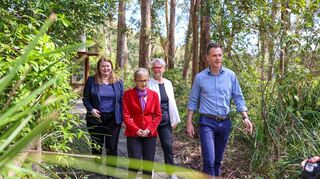 Der Premier von New South Wales, Chris Minns, hat sich stark für den riesigen Nationalpark eingesetzt.