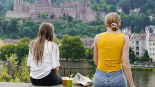 Das Heidelberger Schloss bleibt ein Wahrzeichen der Metropolregion Rhein-Neckar und Heidelberg bleibt eine der jüngsten Städte Deutschlands.