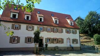 Die „Merkel-Mühle“ im Hirschberger Ortsteil Großsachsen wurde zu einem neuen Firmensitz umgebaut.