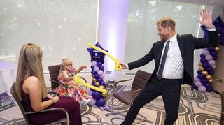 Prinz Harry ist zurück in London.