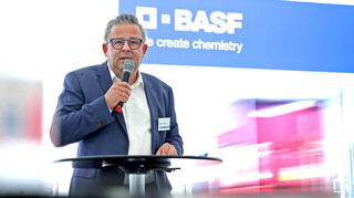 Helmut Winterling, BASF-Werkleiter in Ludwigshafen.