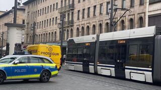 Verkehrsunfall in Mannheim.