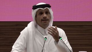 Katars Ministerpräsident Al Thani hat Israels Angriff in Doha verurteilt. (Archivbild)
