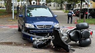 Auf dem Lindenhof hat sich am Donnerstagmittag ein Unfall ereignet.