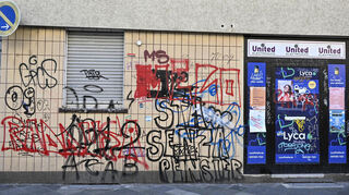 Die Beseitigung von „viusellem Müll“ wie Graffiti verursacht nicht selten hohe Kosten.