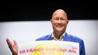Thüringens Ex-Kurzzeitministerpräsident Thomas Kemmerich verlässt die FDP. (Archivbild)