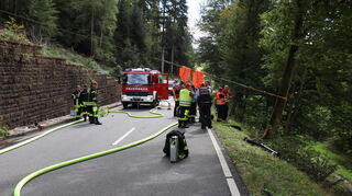 Auf der L535 bei Heiligkreuzsteinach hat sich ein Unfall ereignet.