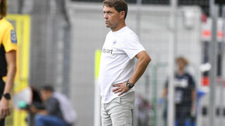 Luc Holtz verlor erstmals als Waldhof-Trainer.