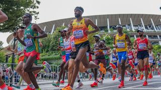 Marathonläufer Amanal Petros sorgte für eine Sensation.