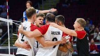 Die Erleichterung beim deutschen Team war groß.