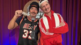 Erkan (links) und Stefan im Papperlapapp Comedy Club.