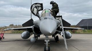 Eine französische Rafale war am ersten Einsatz von Eastern Sentry beteiligt. (Archivbild)