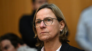 Ulrike Schäfer, Polizeipräsidentin von Mannheim, war bei der Urteilsverkündung in Stuttgart-Stammheim.