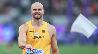 Als Weltjahresbester ein Medaillenkandidat: Julian Weber.