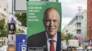 Auch Martin Wegner, der ohne Parteiunterstützung ins Rennen geht, darf sich Hoffnungen auf die Stichwahl machen.
