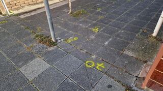 Bereits am Vormittag danach, ist im Ludwigshafener Stadtteil Maudach kaum noch etwas vom Geschehen in der Nacht zu sehen.