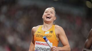 Darf sich auf den Endlauf mit der deutschen Staffel freuen: Gina Lückenkemper.