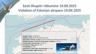 Estland zufolge waren die russischen Kampfflugzeuge klar im Luftraum des EU- und Nato-Landes.