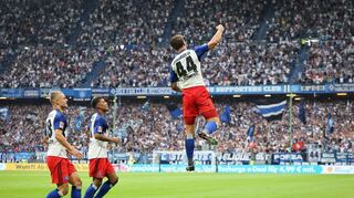 Der HSV durfte endlich über ein Tor in der Bundesliga jubeln