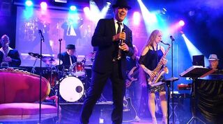 Viele Gänsehautmomente beim Musizieren mit Kollegen und Freunden im Lampertheimer Schwanensaal.