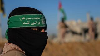 Kämpfer der islamistischen Terrororganisation Hamas. (Archivbild)
