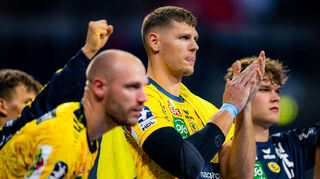 Sebastian Heymann (Mitte) nimmt bei den Rhein-Neckar Löwen zurzeit nur eine Nebenrolle ein.