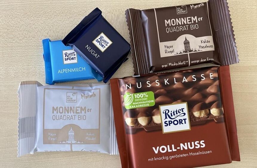 Bleibwacker defies Ritter Sport in trademark dispute over square