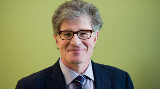 Der Autor Roger Willemsen 2014 auf der Leipziger Buchmesse.