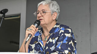 Die Vorstandsvorsitzende des Mannheimer Caritasverbandes, Regina Hertlein.