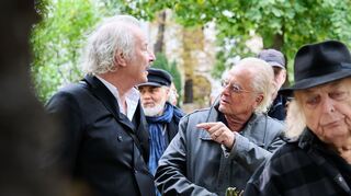 Leander Haußmann und Frank Castorf im Gespräch.