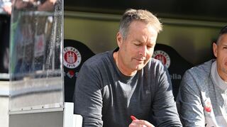 Hatte viel zu notieren: Bayer-Trainer Kasper Hjulmand