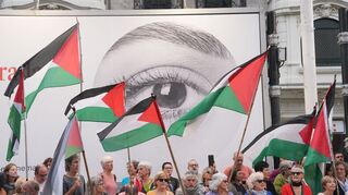 Das 73. Filmfestival von San Sebastián wurde angesichts des Leidens der Zivilisten im Gazastreifen von Protesten gegen Israel und propalästinensischen Kundgebungen begleitet.