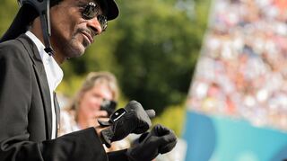 Snoop Dogg begeisterte die Fans mit seinen Auftritten in Paris.