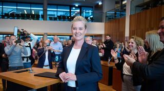 In Gelsenkirchen siegte die SPD-Politikerin Andrea Henze über den AfD-Herausforderer.