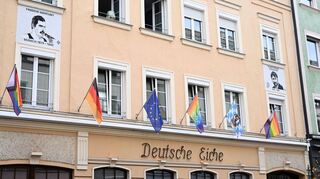 Im Hotel «Deutsche Eiche» gibt es auch eine Männersauna. (Archivbild)