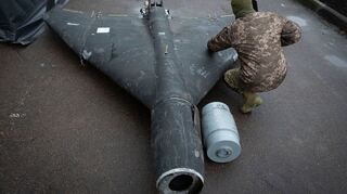 Solche Shahed-Drohnen sorgen in der Ukraine regelmäßig für erhebliche Zerstörungen und Todesopfer. (Archivbild)