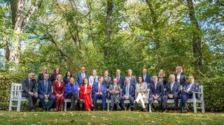 Beim Gruppenfoto fehlen zwei Teilnehmer.