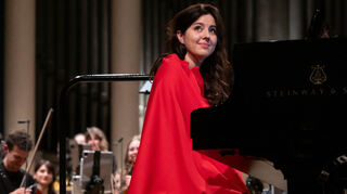 Spielt zum Saisonauftakt beide Konzerte von Chopin: Olga Zado, die auch Boian Videnoffs Ehefrau ist.