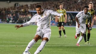 Kylian Mbappe trifft für Real Madrid nach Belieben.