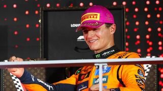 Ist sich keiner Schuld für den Startvorfall bewusst: McLaren-Pilot Lando Norris.