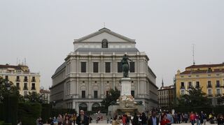 Der Einsturz geschah unweit des Madrider Opernhauses Teatro Real. (Archivfoto)
