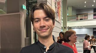 Alexander Bernwald (22) aus Mannheim.