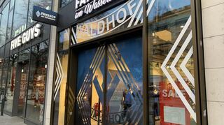 Zu überdimensioniert: die „Waldhof Welt“, der Ende Dezember 2024 geschlossene Fanshop auf den Planken.