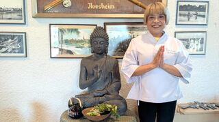 Touchcha Wilken feiert Abschied von der Thai-Küche im Fischerhäusel.