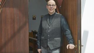 Aufbruchstimmung: Der evangelische Pfarrer Markus Müsebeck wechselt zum 1. Dezember von Bürstadt nach Lampertheim.