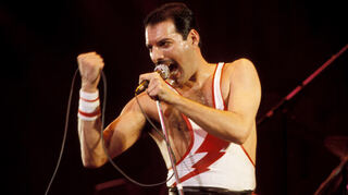 Der Sänger Freddie Mercury.