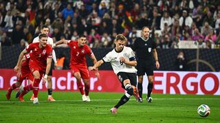 Traf in seinem 104. Länderspiel vom Elfmeterpunkt: Kapitän Joshua Kimmich.