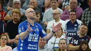Trainer Ales Pajovic von der SG Flensburg-Handewitt.